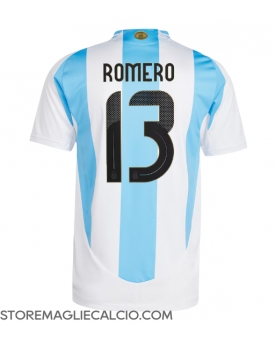 Argentina Cristian Romero #13 Maglia Gara Casa Repliche Copa America 2024